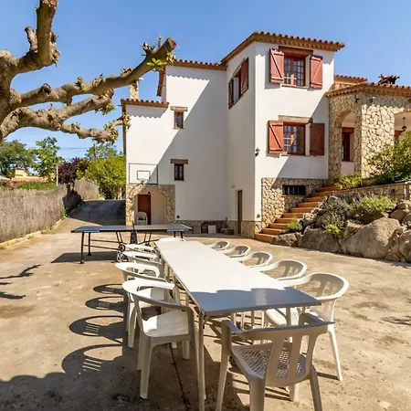 Casa Carbonell Casa Bonita Con Piscina Y Jardin シャレー